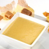 Entremet Milk-shake caramel hyperprotéiné Entremet Milk-shake caramel hyperprotéiné