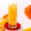 Boisson orange hyperprotéinée